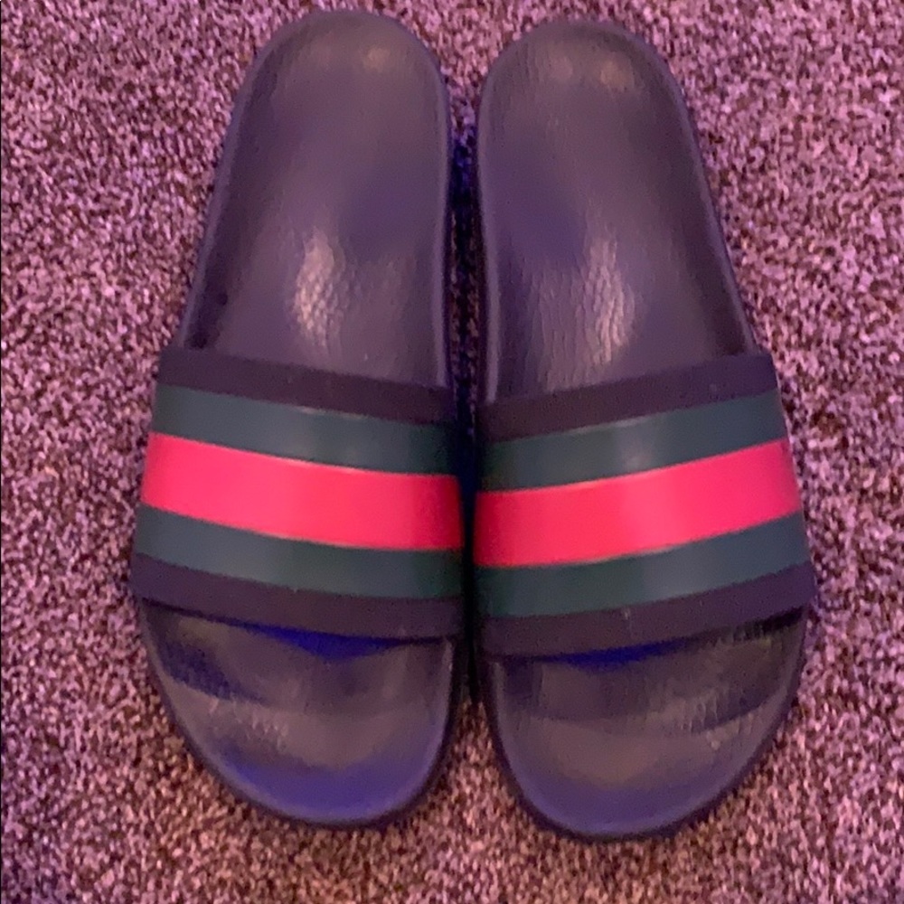 Men’s Gucci Slides Black size 11